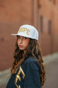 White "Canon" Trucker Hat