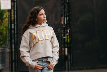 Load image into Gallery viewer, Gold HOPE Ladies BONE Crop Hoodie