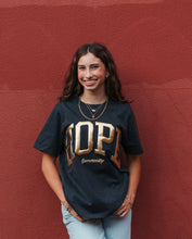 Load image into Gallery viewer, Gold HOPE Ladies Heavy Short Sleeve Tee