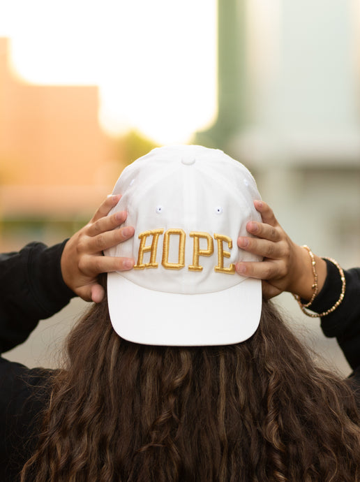 White Dad Hat