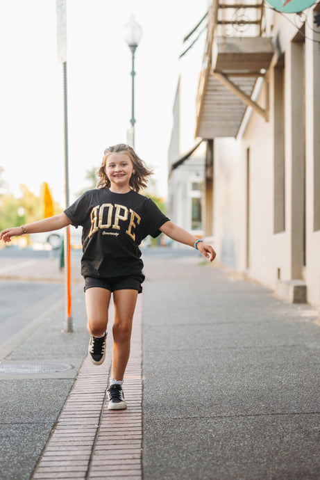 Gold HOPE Youth Tee