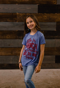 Emma Youth Triblend Tee
