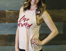 Load image into Gallery viewer, Mia Ladies High Neck Flowy Tank