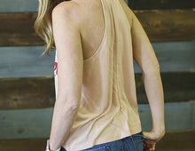 Load image into Gallery viewer, Mia Ladies High Neck Flowy Tank